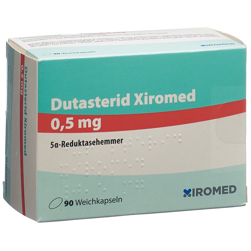 DUTASTERID Xiromed Weichkaps 0.5 mg 90 Stk