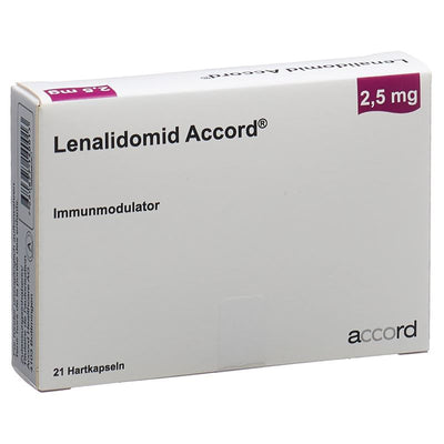 LENALIDOMID Accord Kaps 2.5 mg 21 Stk