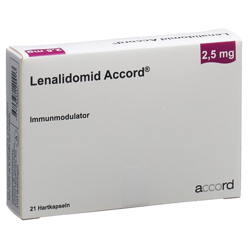 LENALIDOMID Accord Kaps 2.5 mg 21 Stk