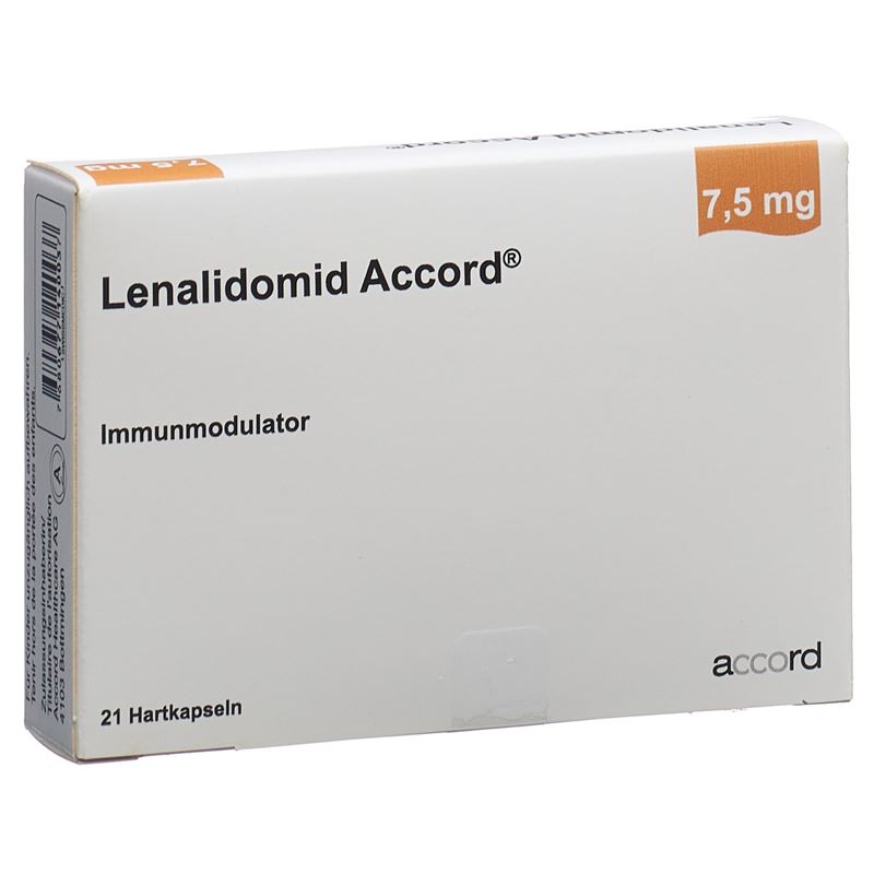 LENALIDOMID Accord Kaps 7.5 mg 21 Stk