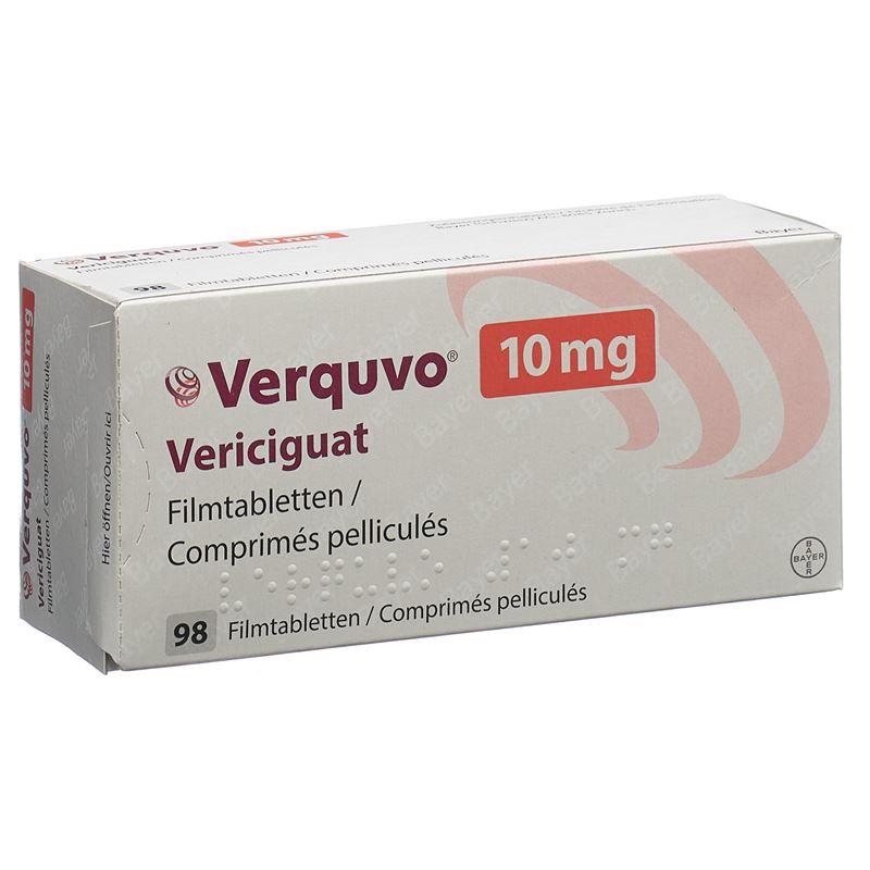 VERQUVO Filmtabl 10 mg 98 Stk
