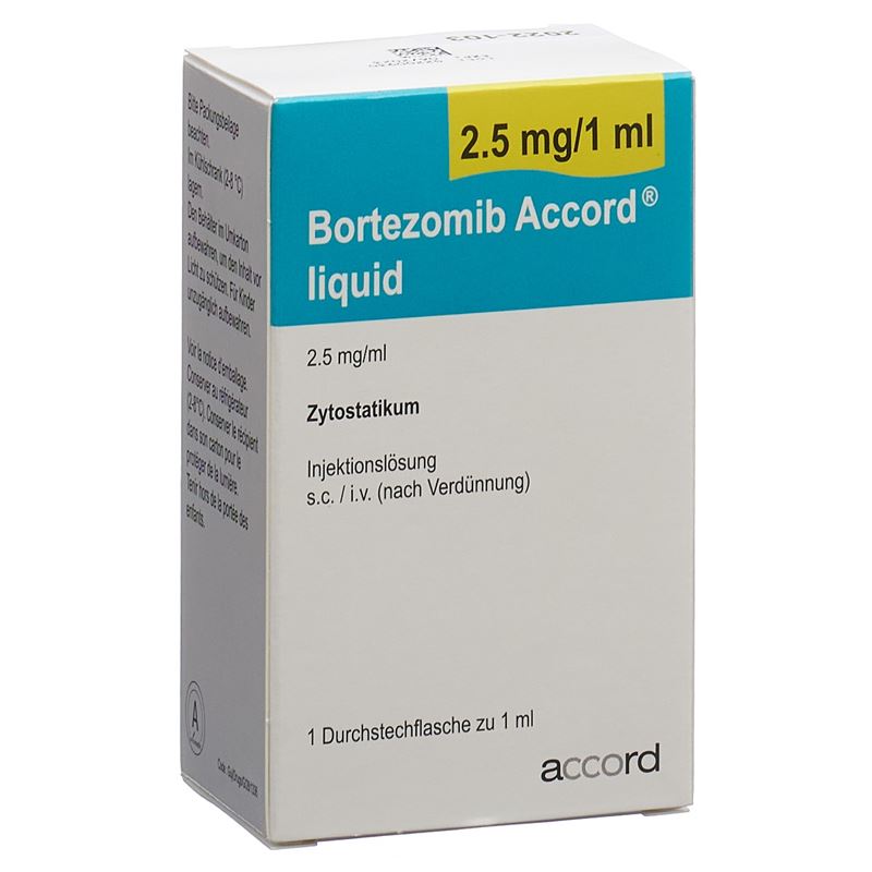 BORTEZOMIB Accord liquid Inj Lös 2.5 mg/ml