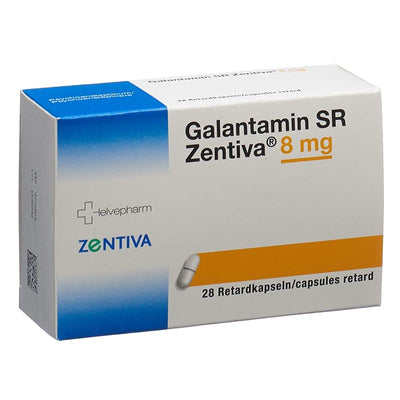 GALANTAMIN SR Zentiva Ret Kaps 8 mg 28 Stk