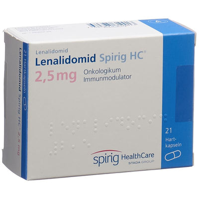 LENALIDOMID Spirig HC Kaps 2.5 mg 21 Stk