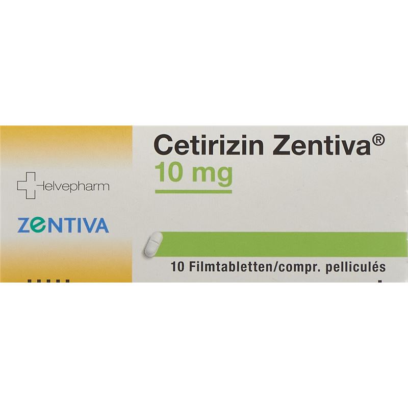 CETIRIZIN Zentiva Filmtabl 10 mg 10 Stk - PICFRONT