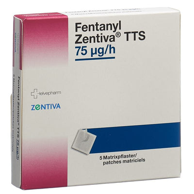 FENTANYL Zentiva TTS Matrixpfl 75 mcg/h 5 Stk