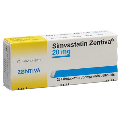 SIMVASTATIN Zentiva Filmtabl 20 mg 28 Stk