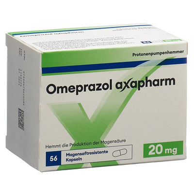 OMEPRAZOL axapharm Kaps 20 mg 56 Stk