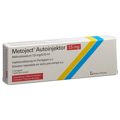 METOJECT 7.5 mg/0.15ml Autoinjektor o Tupf