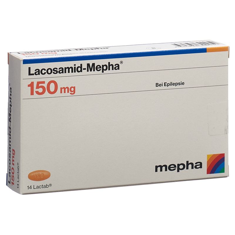 LACOSAMID Mepha Filmtabl 150 mg 14 Stk