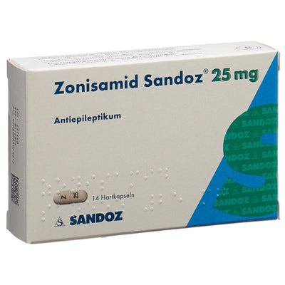 ZONISAMID Sandoz Kaps 25 mg 14 Stk