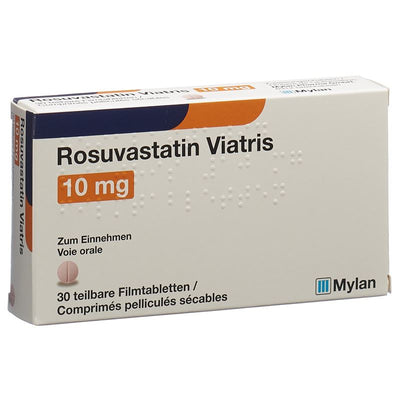 ROSUVASTATIN Viatris Filmtabl 10 mg 30 Stk