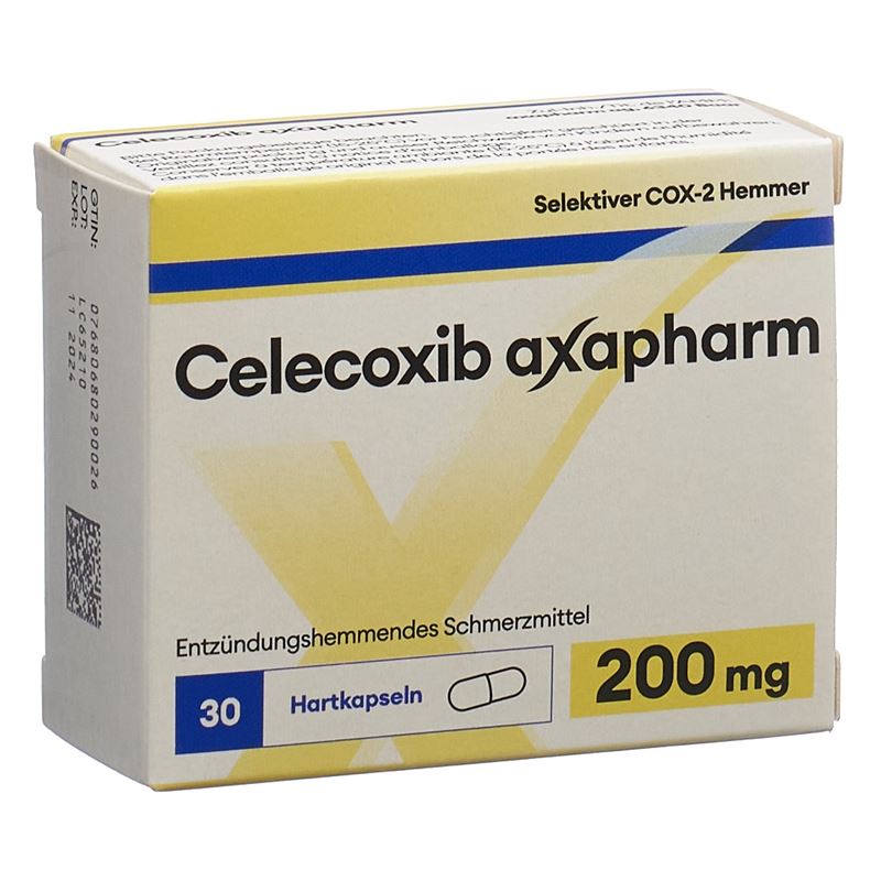 CELECOXIB axapharm Kaps 200 mg 30 Stk