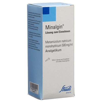 MINALGIN Lös 500 mg/ml zum Einnehmen Fl 100 ml