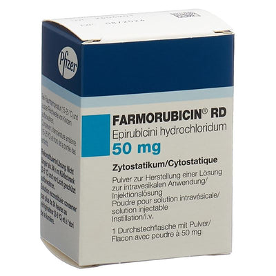FARMORUBICIN RD Trockensub 50 mg Durchstf