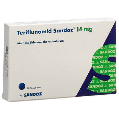 TERIFLUNOMID Sandoz Filmtabl 14 mg 28 Stk