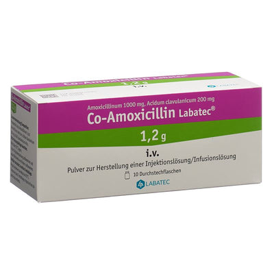 CO-AMOXICILLIN Labatec Trockensub 1.2 g 10 Stk