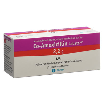 CO-AMOXICILLIN Labatec Trockensub 2.2 g 10 Stk