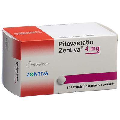 PITAVASTATIN Zentiva Filmtabl 4 mg 84 Stk