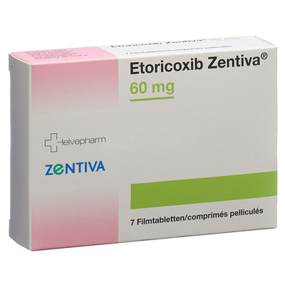 ETORICOXIB Zentiva Filmtabl 60 mg 7 Stk