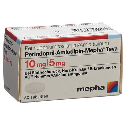 PERINDOPRIL Amlodipin-Mepha Teva 10/5mg 30 Stk