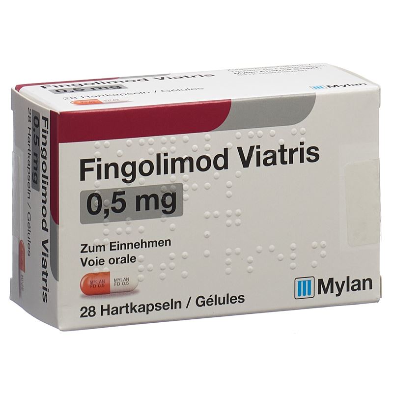 FINGOLIMOD Viatris Kaps 0.5 mg 28 Stk