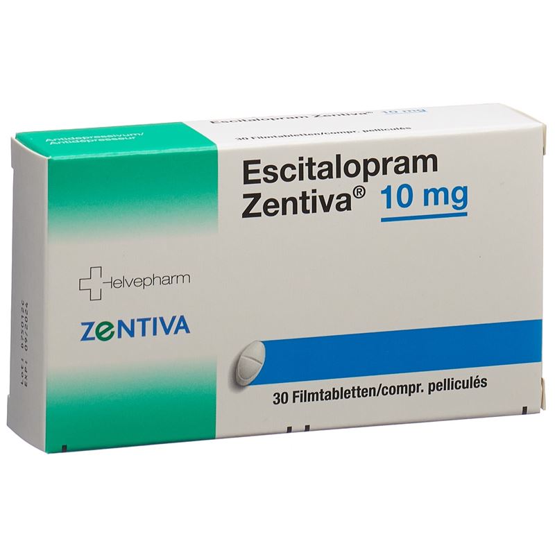 ESCITALOPRAM Zentiva Filmtabl 10 mg 30 Stk