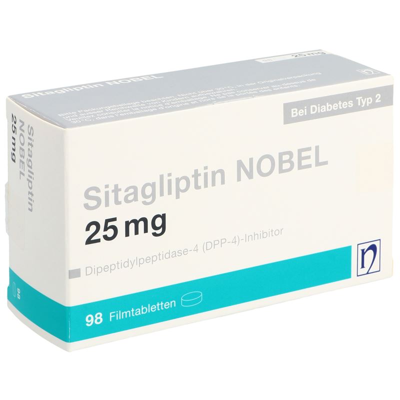 SITAGLIPTIN NOBEL Filmtabl 25 mg 98 Stk