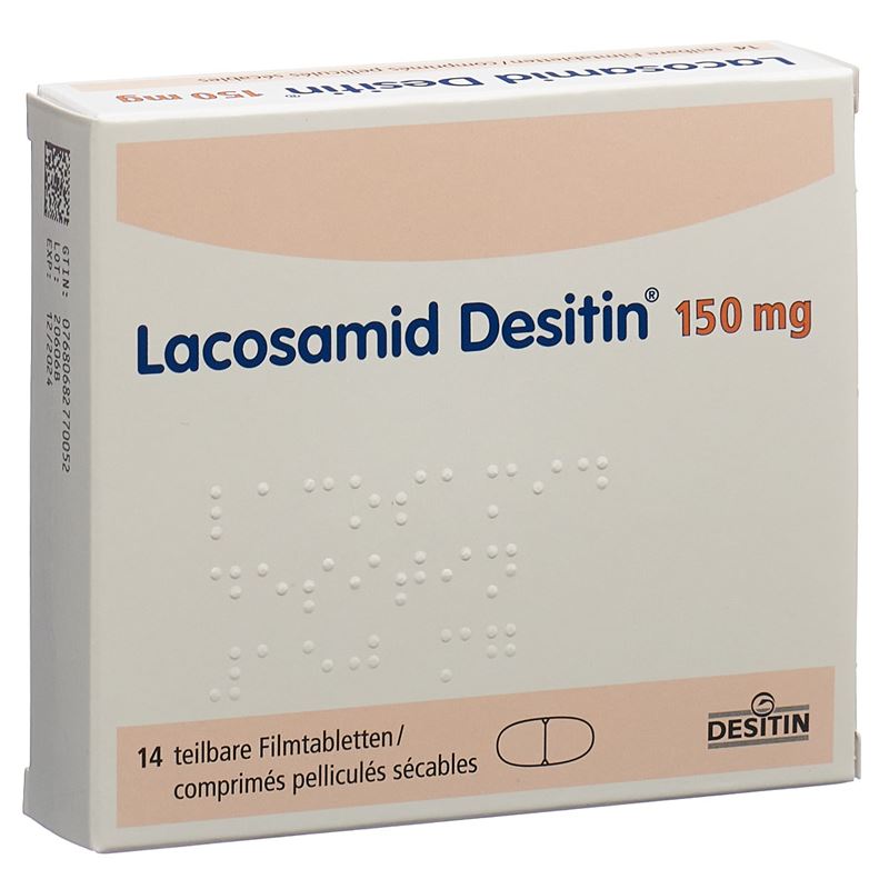 LACOSAMID Desitin Filmtabl 150 mg 14 Stk