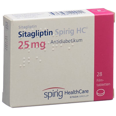 SITAGLIPTIN Spirig HC Filmtabl 25 mg 28 Stk