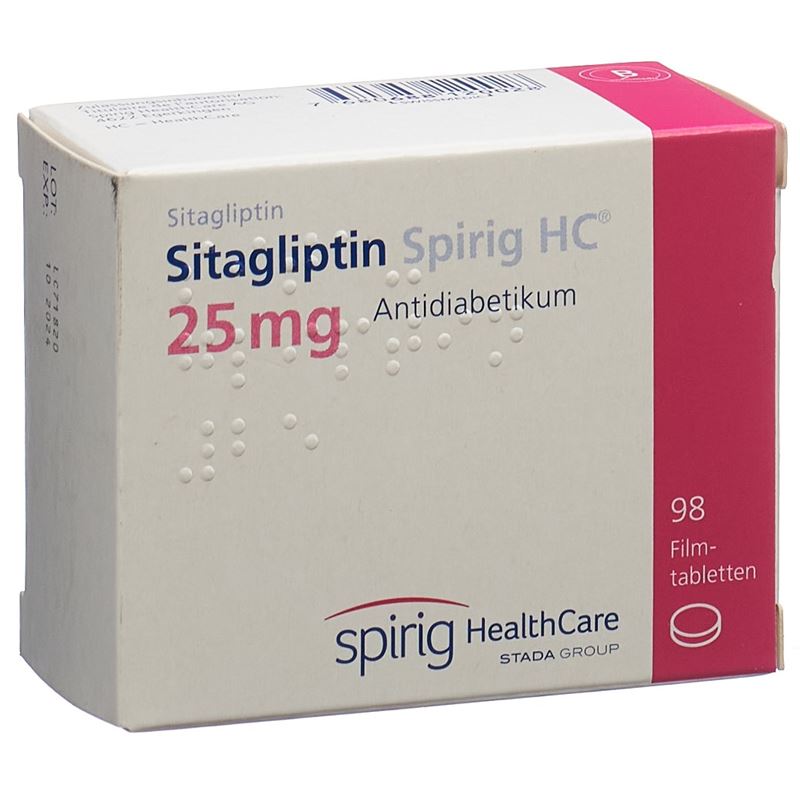 SITAGLIPTIN Spirig HC Filmtabl 25 mg 98 Stk