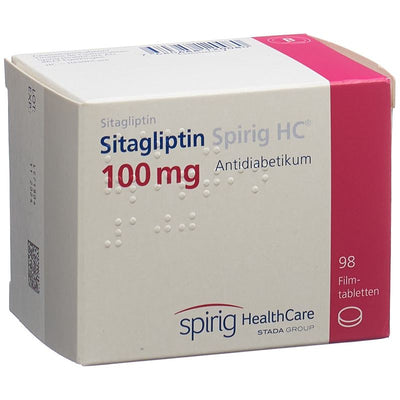 SITAGLIPTIN Spirig HC Filmtabl 100 mg 98 Stk