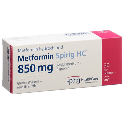 METFORMIN Spirig HC Filmtabl 850 mg 30 Stk