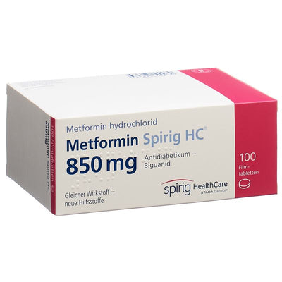 METFORMIN Spirig HC Filmtabl 850 mg 100 Stk