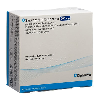 SAPROPTERIN Dipharma Plv 500 mg Btl 30 Stk