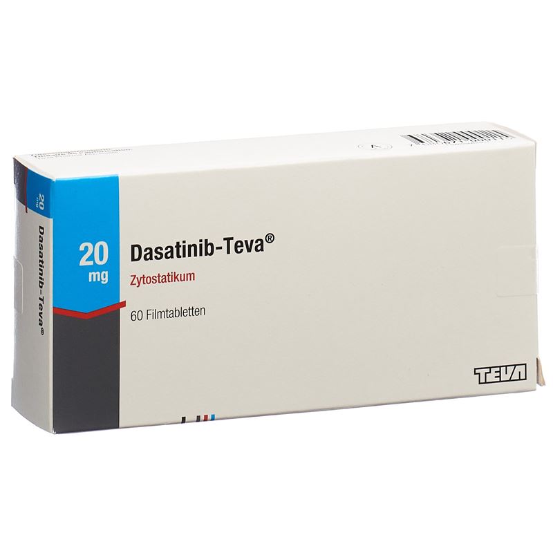 DASATINIB Teva Filmtabl 20 mg 60 Stk