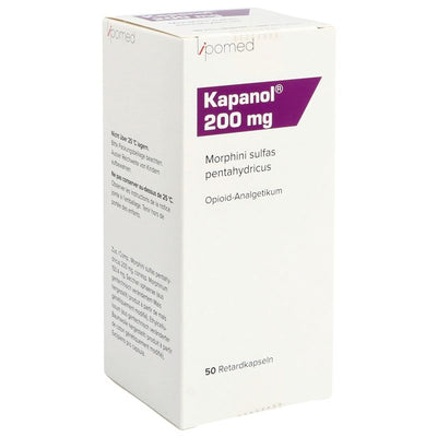 KAPANOL Ret Kaps 200 mg Fl 50 Stk