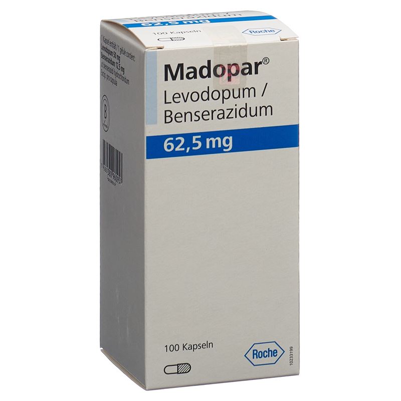 MADOPAR Kaps 62.5 mg 100 Stk