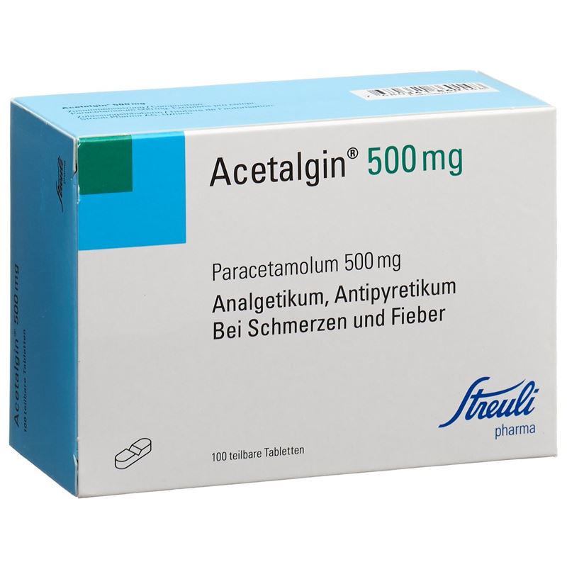 ACETALGIN Tabl 500 mg 100 Stk