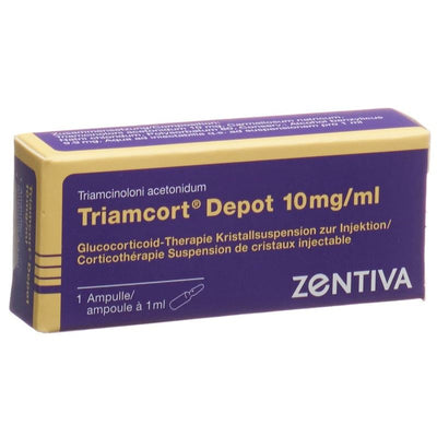 TRIAMCORT Depot Krist Susp 10 mg/ml Amp 1 ml