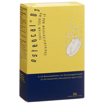 OSTEOCAL D3 Brausetabl 1200/800 20 Stk